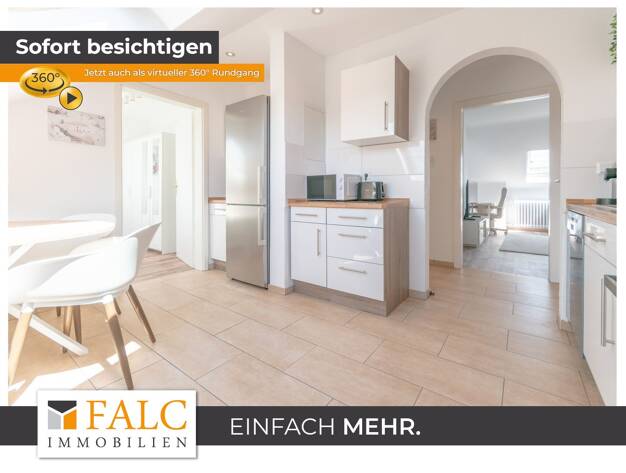 Wohnung zur Miete Wohnen auf Zeit 1.000 € 2 Zimmer 43 m² frei ab sofort Innenstadt Viersen 41747
