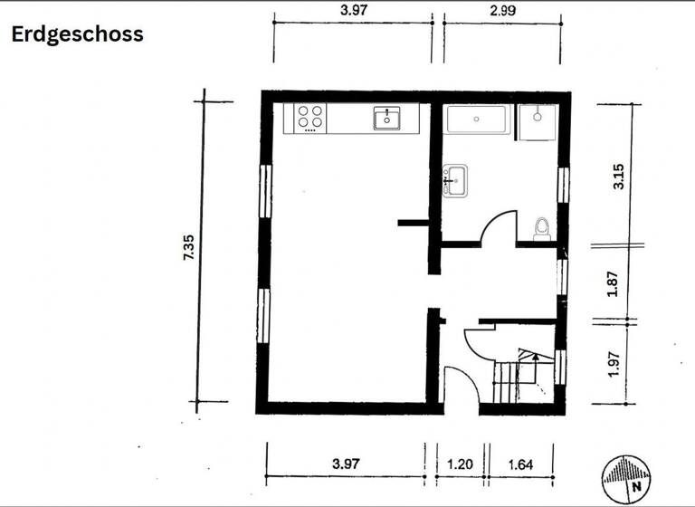 Einfamilienhaus zum Kauf provisionsfrei 650.000 € 3 Zimmer 95 m² 492 m² Grundstück Karlshorst Berlin 10318
