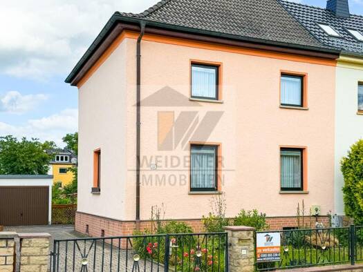 Doppelhaushälfte zum Kauf provisionsfrei 185.000 € 4 Zimmer 95 m² 522 m² Grundstück frei ab sofort Maler-Reinhold-Straße 22 Untermhaus Gera 07548