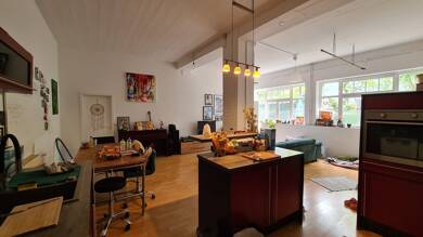 Loft zur Miete 1.500 € 3 Zimmer 95 m² EG frei ab 15.07.2025 Unterliederbach Frankfurt am Main 65929