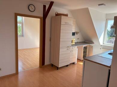 Wohnung zur Miete 300 € 2 Zimmer 52 m² Dachgeschoss Oscherslebner Straße 57 Schwanebeck Schwanebeck 39397