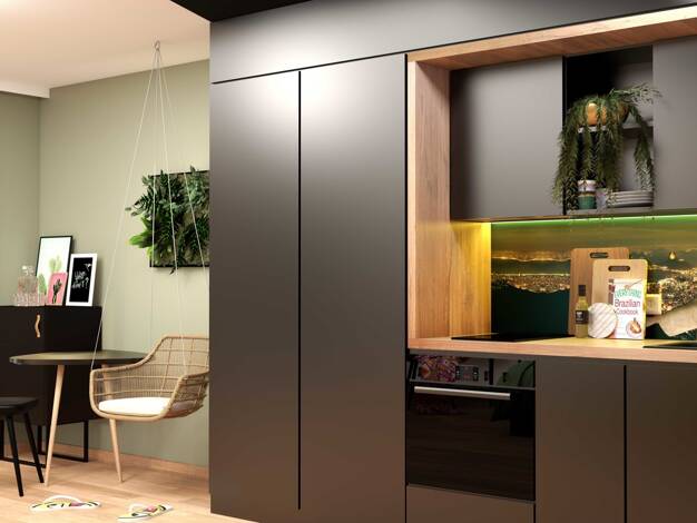 Wohnung zum Kauf - Neubau provisionsfrei 229.612 € 1 Zimmer 36,5 m² 3. Geschoss Rostock / Südstadt 18059