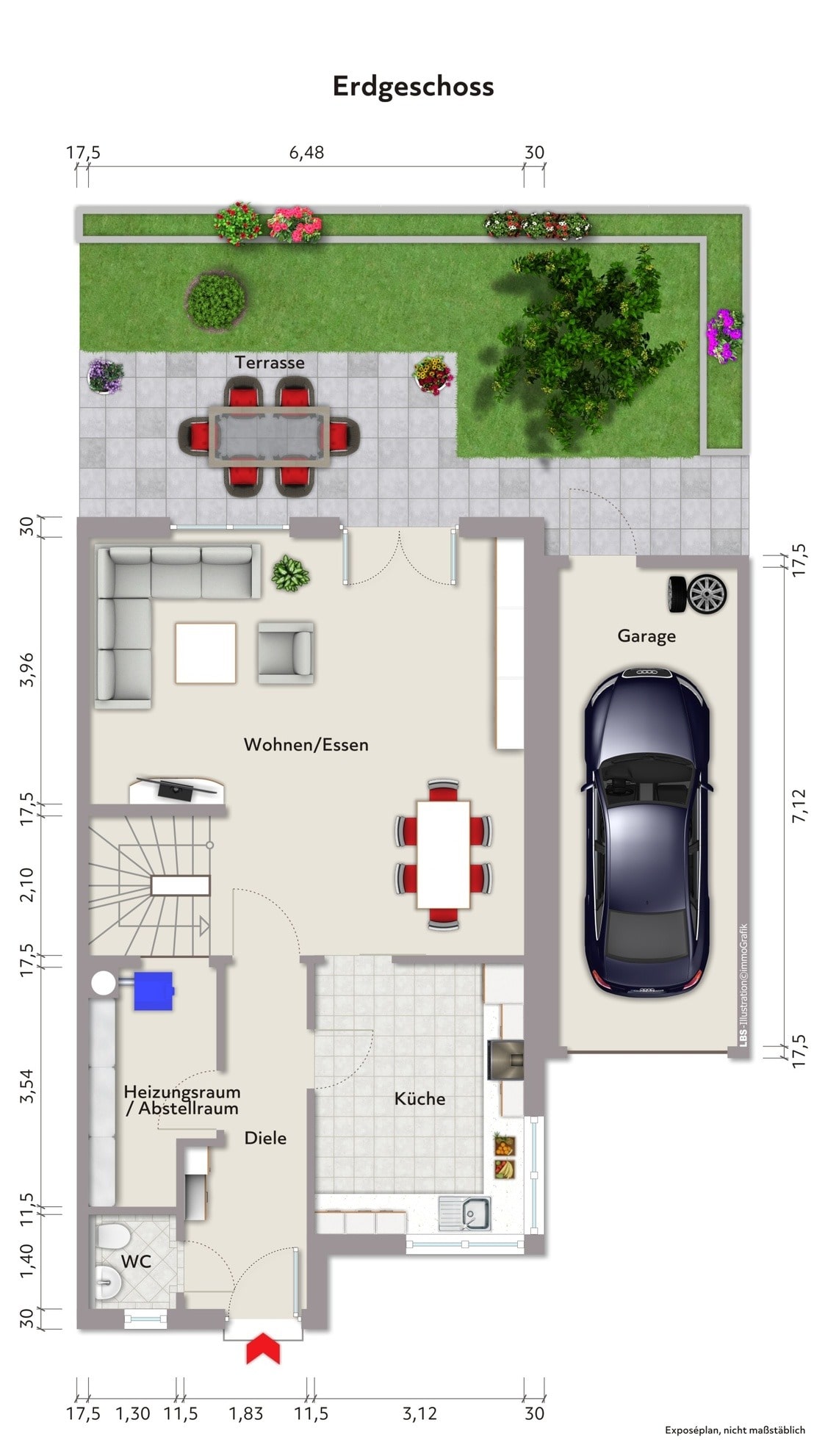 Doppelhaushälfte zum Kauf 529.000 € 4 Zimmer 150 m²<br/>Wohnfläche 269 m²<br/>Grundstück Waldsiedlung Eschweiler 52249