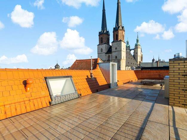 Wohnung zur Miete 1.250 € 4,5 Zimmer 100 m² Salzgrafenstraße 1a Altstadt Halle (Saale) 06108