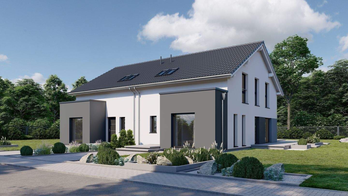 Immobilie in Edertal - komplettes Doppelhaus für zwei Familien - Bild 1