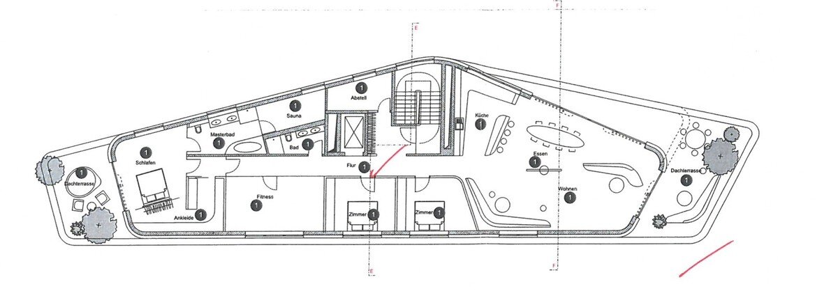 Penthouse zum Kauf 1.675.000 € 6 Zimmer 318 m²<br/>Wohnfläche Unterneustadt Kassel / Unterneustadt 34125