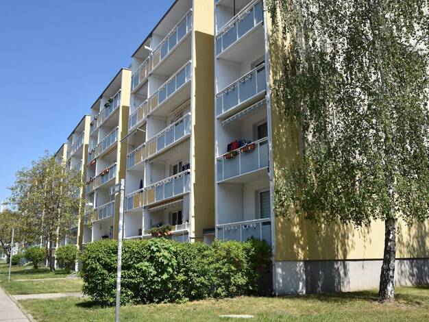 Wohnung zur Miete 375 € 2 Zimmer 46,9 m² 3. Geschoss frei ab 01.06.2026 Virchowstr. 13 Schkeuditz 04435