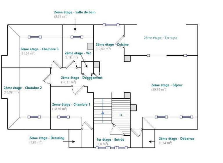 Wohnung zum Kauf provisionsfrei 322.000 € 3 Zimmer 130 m² Bartenheim 68870