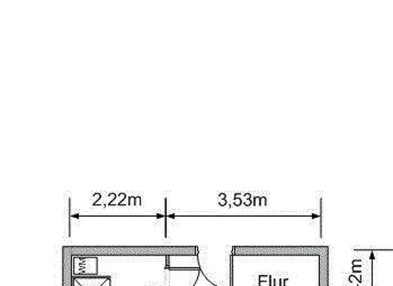 Studio zur Miete 156 € 1 Zimmer 32,5 m² Ernst-Schneller-Siedlung 6 Lichtenstein Lichtenstein (Sachsen) 09350