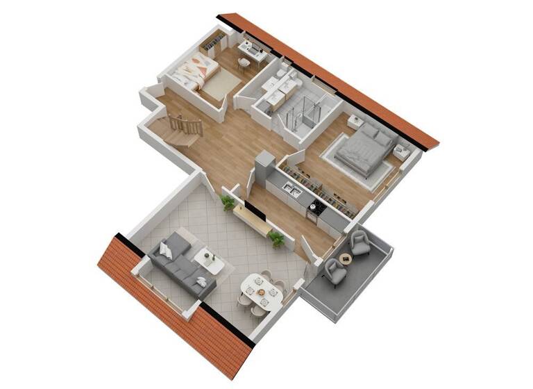 Maisonette zum Kauf 215.000 € 4 Zimmer 117 m²<br/>Wohnfläche Tuningen 78609