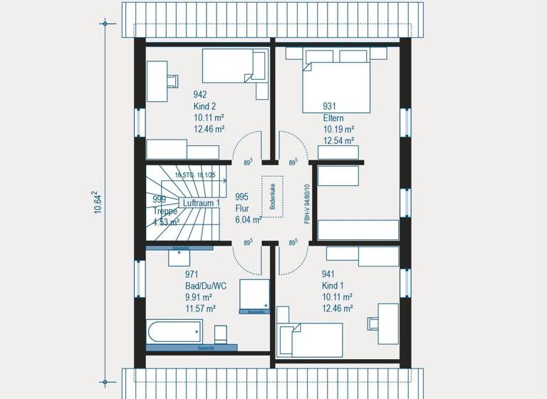 Einfamilienhaus zum Kauf - Erstbezug 684.689 € 4 Zimmer 136,8 m² 578,6 m² Grundstück Forst Wessobrunn 82405