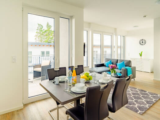 Studio zur Miete - Erstbezug Wohnen auf Zeit 1.745 € 2 Zimmer 38 m² Dieselstraße 8 Bad Nauheim 61231