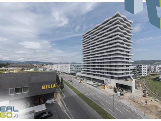 Wohnung zur Miete 754 € 2 Zimmer 57,3 m² 11. Geschoss frei ab sofort Lastenstraße Lustenau Linz 4020