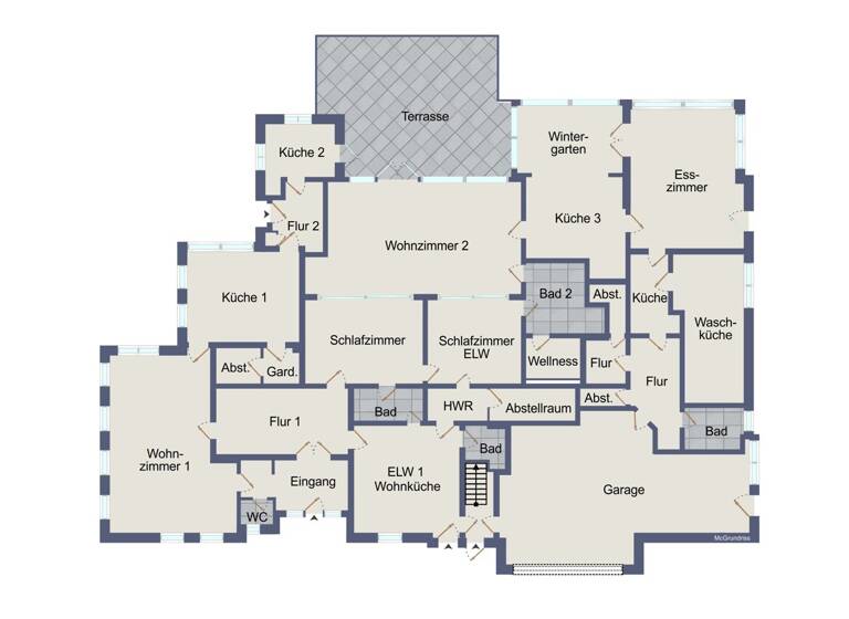 Einfamilienhaus zum Kauf 10 Zimmer 560 m² 3.482 m² Grundstück Uthwerdum Südbrookmerland 26624