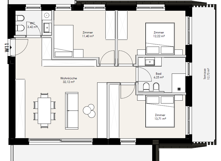 Wohnung zum Kauf - Erstbezug 4 Zimmer 124 m² Ritten
