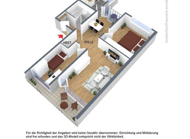 Wohnung zur Miete 839 € 3 Zimmer 75 m² 2. Geschoss frei ab 01.03.2026 Erich-Klausener-Straße 26 Monheim 40789