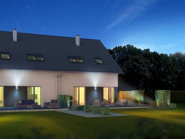 Doppelhaushälfte zum Kauf 396.750 € 4 Zimmer 119,8 m² 375 m² Grundstück Seeburg Dallgow-Döberitz 14624