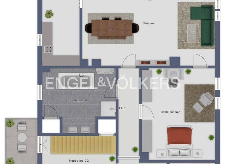 Wohnung zur Miete 1.600 € 2 Zimmer 120 m² frei ab sofort Nordöstlicher Stadtteil Schweinfurt 97422