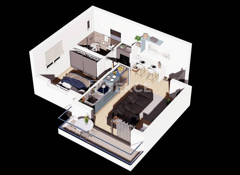 Penthouse zum Kauf 345.000 € 2 Zimmer 110 m² 7. Geschoss Iskele 99850