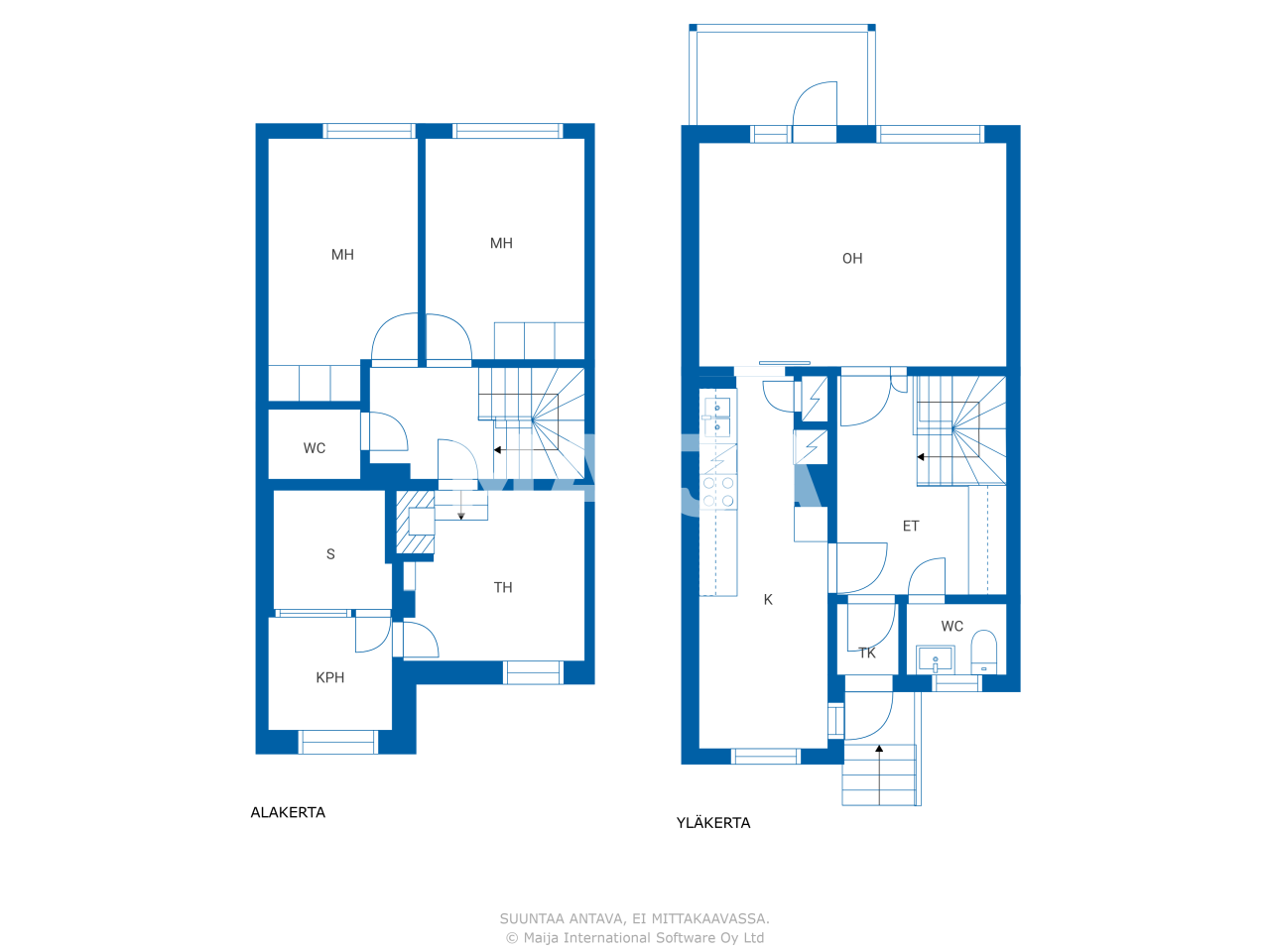 Reihenmittelhaus zum Kauf 81.500 € 3 Zimmer 89 m²<br/>Wohnfläche 1.500 m²<br/>Grundstück Merenkulkijankatu 13 Kotka 48200