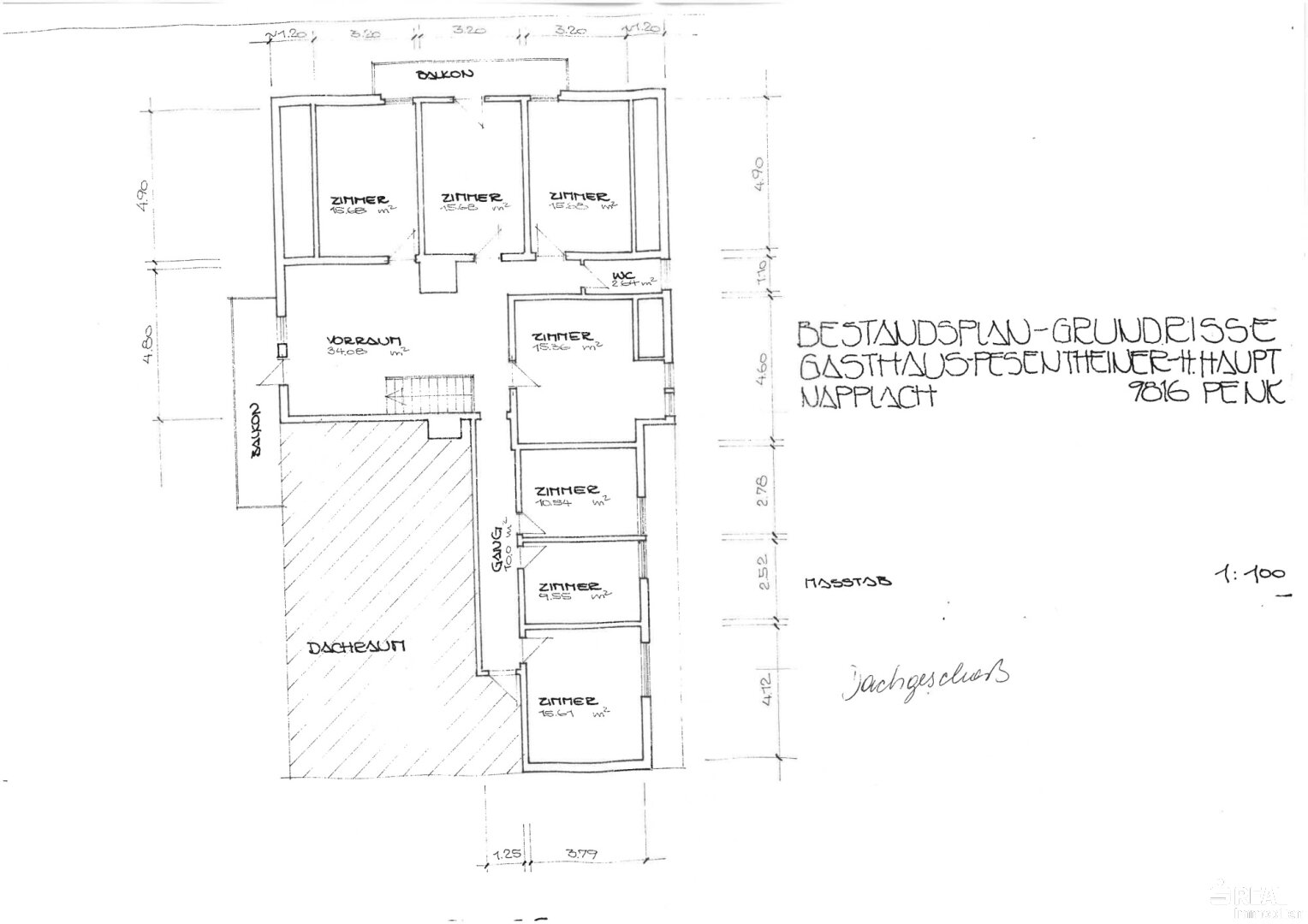 Hotel zum Kauf 629.000 € 1 Zimmer 2.919 m²<br/>Grundstück Napplach 9816