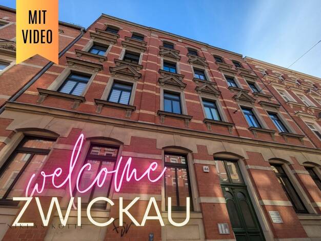 Wohnung zur Miete 245 € 1 Zimmer 35 m² EG Bosestraße 44 Innenstadt Zwickau 08056