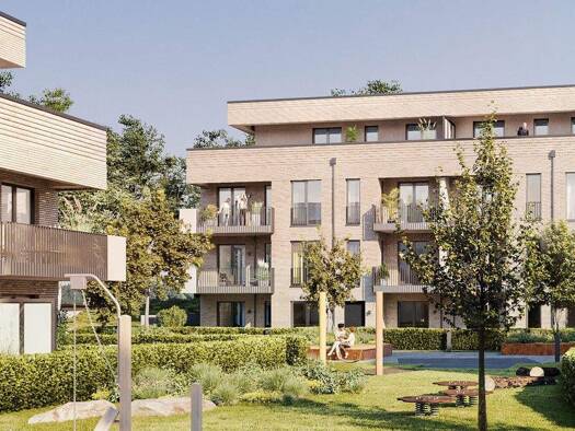 Wohnung zum Kauf - Neubau provisionsfrei 915.000 € 4 Zimmer 118,9 m² EG Friedrich-Kirsten-Straße 35 Wellingsbüttel Hamburg-Poppenbüttel 22391