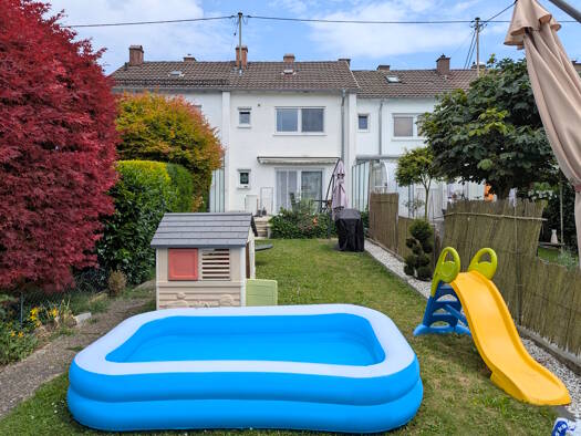 Reihenmittelhaus zur Miete 720 € 3 Zimmer 65 m² 172 m² Grundstück frei ab 01.09.2025 Vöhringen Vöhringen 89269