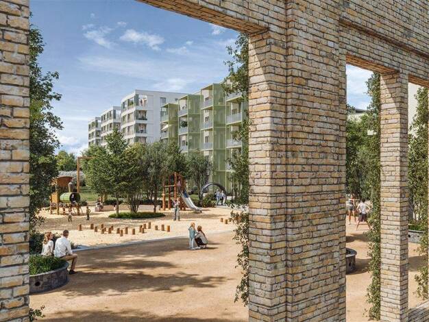 Wohnung zum Kauf - Neubau provisionsfrei 334.900 € 2 Zimmer 54,7 m² 2. Geschoss Schwetzingen 68723