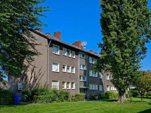Wohnung zur Miete 669 € 3,5 Zimmer 65 m² 2. Geschoss Kranichstraße 18 Hülsdonk Moers 47441