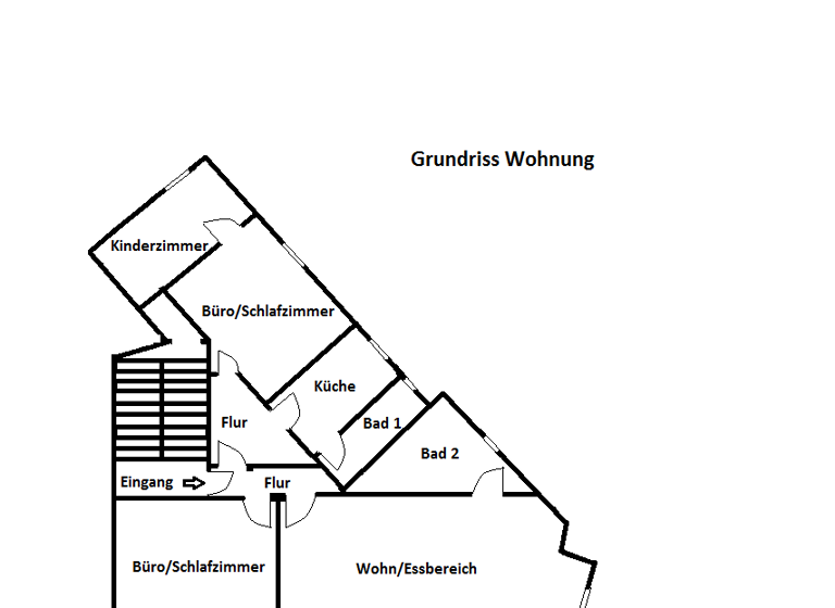 Wohnung zum Kauf 285.000 € 4 Zimmer 110 m² Löbervorstadt Erfurt 99096