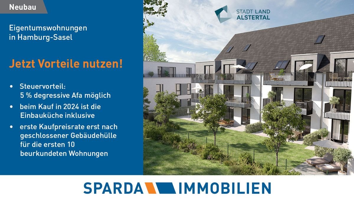 Wohnung zum Kauf 592.000 € 3 Zimmer 79,9 m²<br/>Wohnfläche Sasel Hamburg-Sasel 22393