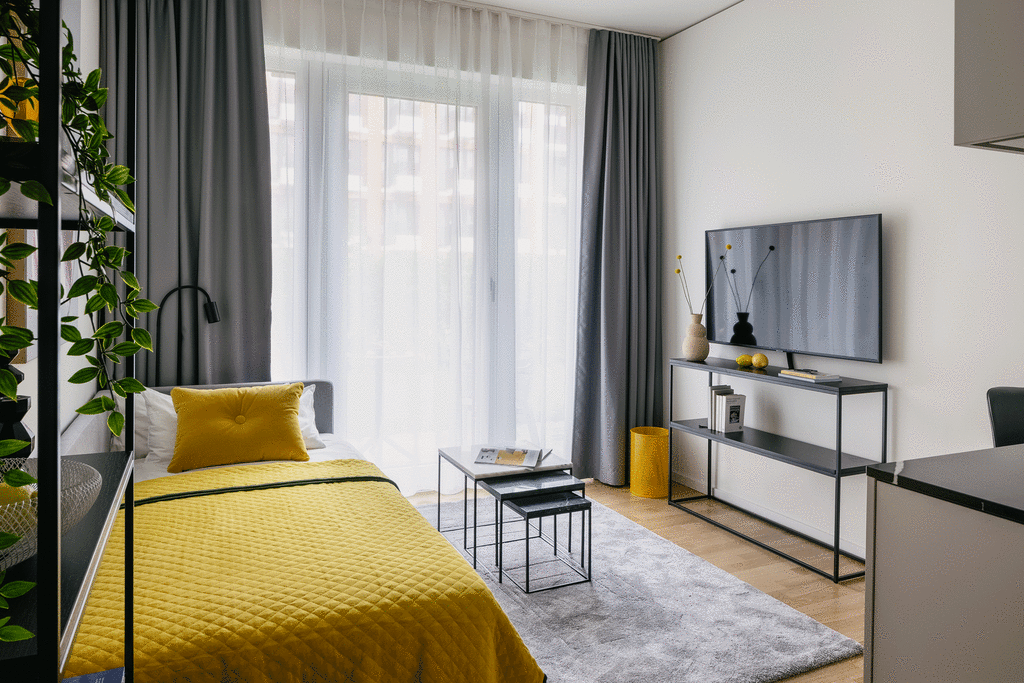 Wohnung zur Miete Wohnen auf Zeit 1.332 € 1 Zimmer 27 m²<br/>Wohnfläche ab sofort<br/>Verfügbarkeit Heidestraße Moabit Berlin 10557