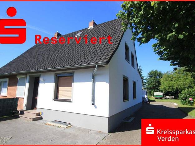 Doppelhaushälfte zum Kauf provisionsfrei 175.000 € 3 Zimmer 73 m² 900 m² Grundstück Verden 27283