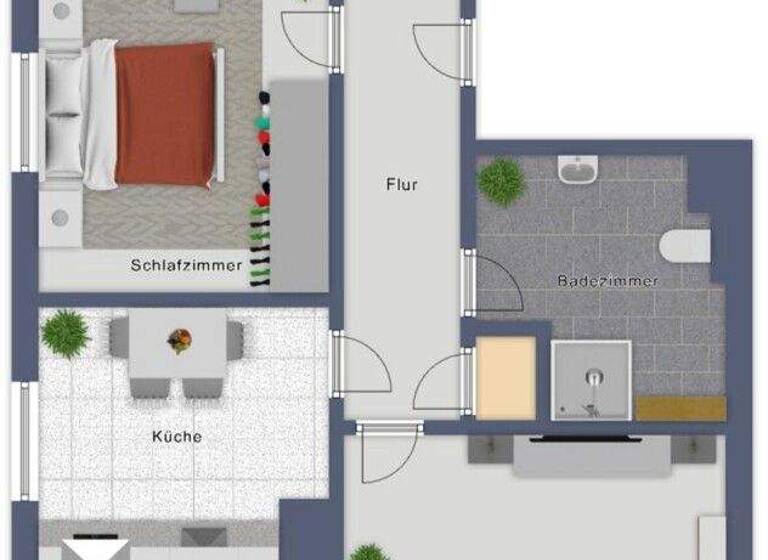 Wohnung zur Miete 648 € 3 Zimmer 68,2 m² 2. Geschoss frei ab 01.03.2026 Donnerschwee Oldenburg / Donnerschwee 26123