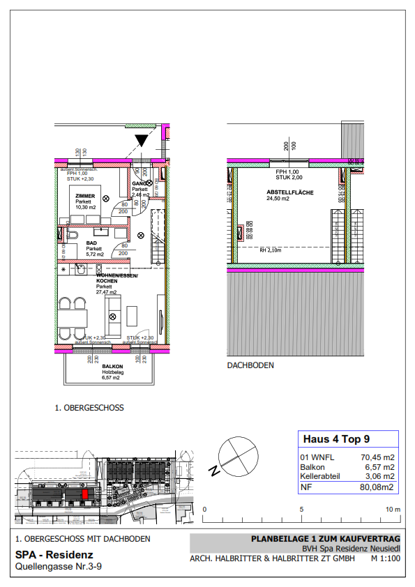 Wohnung zum Kauf 434.500 € 2 Zimmer 70,5 m²<br/>Wohnfläche Neusiedl am See 7100