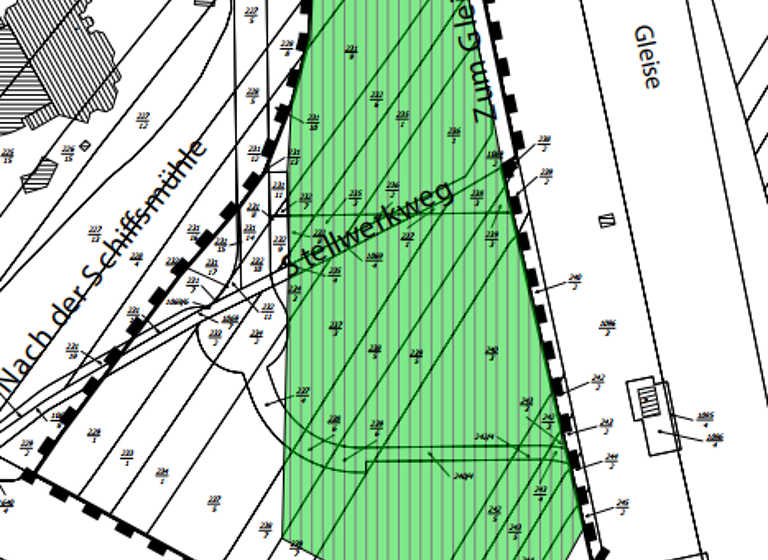 Gewerbepark zum Kauf provisionsfrei 17.000 m² Grundstück Nach der Schiffsmühle / Zum Gleisdreieck Radebeul 01445