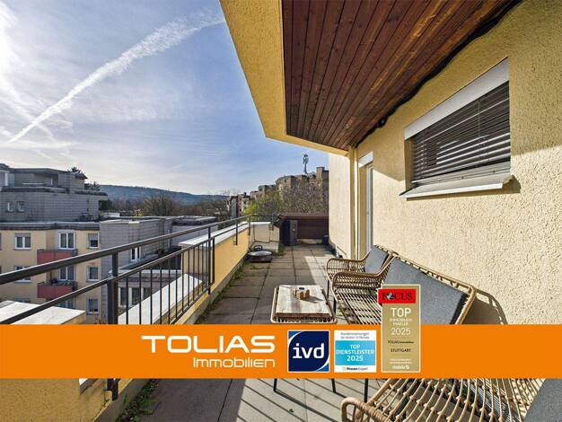 Penthouse zum Kauf 199.000 € 2 Zimmer 47,1 m² 4. Geschoss frei ab 01.03.2026 Weilimdorf Stuttgart 70499