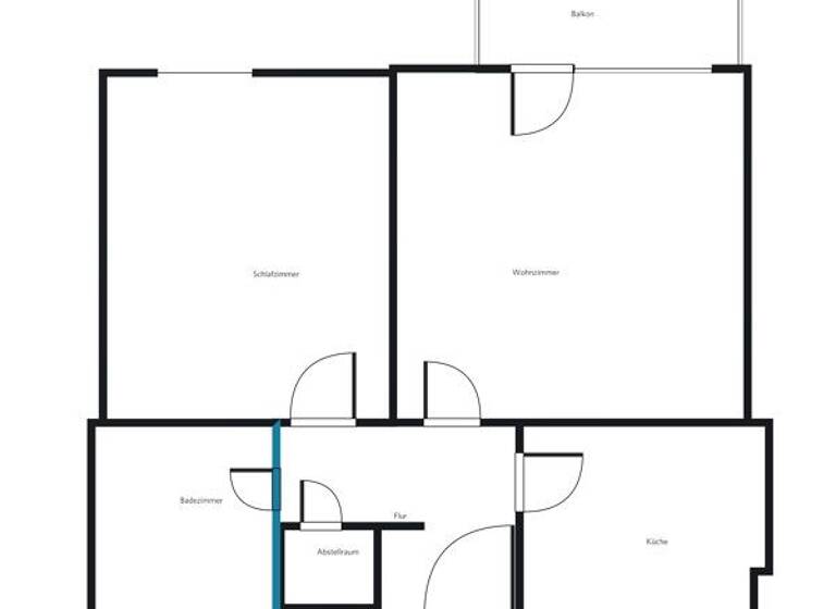 Wohnung zur Miete 491 € 2 Zimmer 53,4 m² 1. Geschoss frei ab 11.04.2026 Ossietzkyring 2 Mühlenberg Hannover 30457