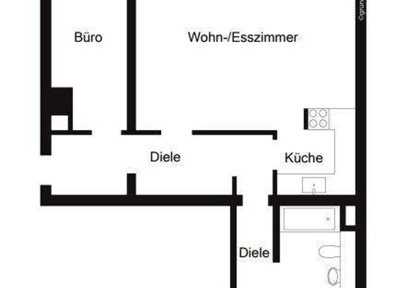 Wohnung zum Kauf 540.000 € 3 Zimmer 93 m² 1. Geschoss Beuel Bonn 53225