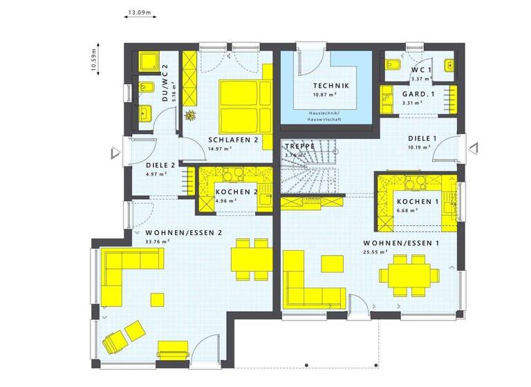Mehrfamilienhaus zum Kauf 939.000 € 9 Zimmer 240 m² 891 m² Grundstück Buttenwiesen 86647