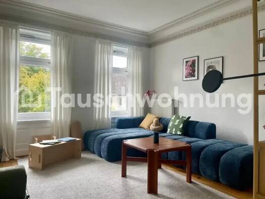 Wohnung zur Miete Tauschwohnung 1.200 € 4 Zimmer 85 m² 3. Geschoss Rotherbaum Hamburg 20146
