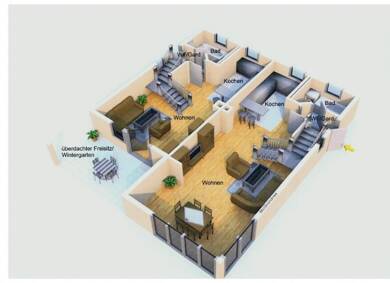 Doppelhaushälfte zum Kauf provisionsfrei 439.000 € 3 Zimmer 79 m² 300 m² Grundstück frei ab sofort Niederndorf Waldkraiburg 84478