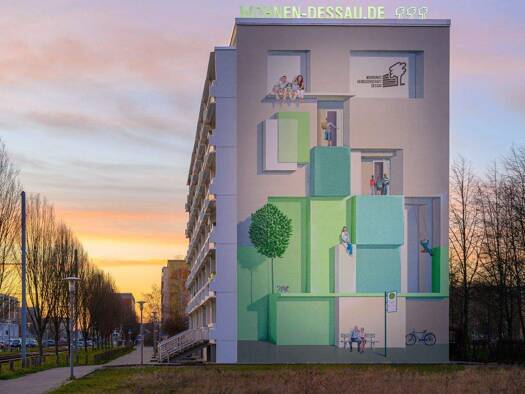 Wohnung zur Miete 350 € 3 Zimmer 68,6 m² 6. Geschoss Schochplan 42 Zoberberg Dessau-Roßlau 06847