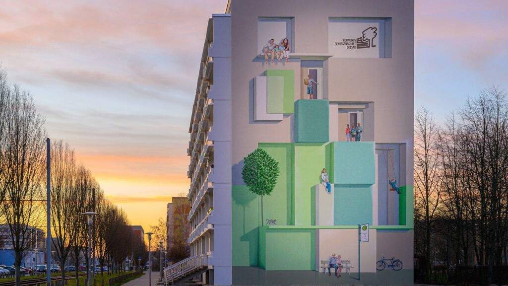 Wohnung zur Miete 350 € 3 Zimmer 68,6 m² 6. Geschoss Schochplan 42 Zoberberg Dessau-Roßlau 06847