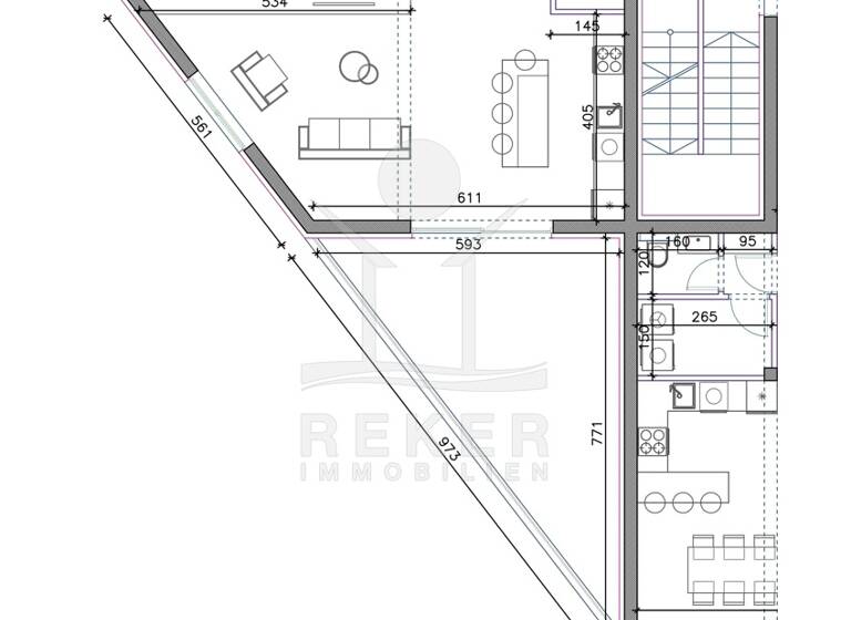 Penthouse zum Kauf - Erstbezug 356.000 € 3 Zimmer 111,4 m² 2. Geschoss Sukosan 23206