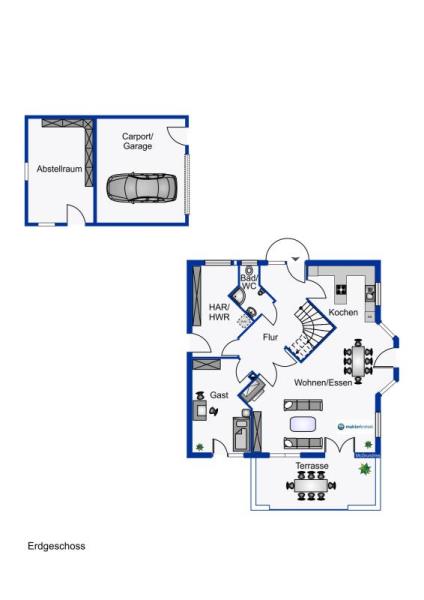 Einfamilienhaus zum Kauf 489.000 € 4 Zimmer 172 m²<br/>Wohnfläche 1.806 m²<br/>Grundstück Schwittersum Dornum 26553