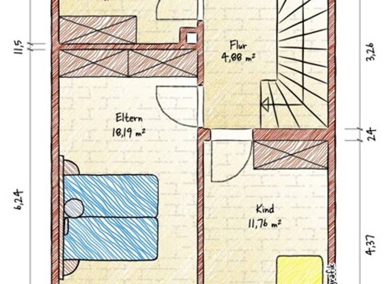 Reihenmittelhaus zum Kauf 449.000 € 4 Zimmer 107 m² 147 m² Grundstück Regenstauf 93128