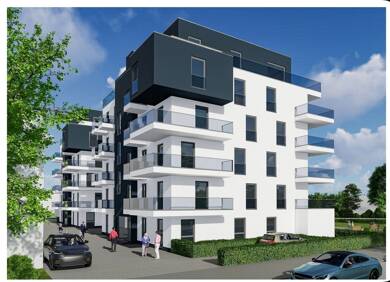 Wohnung zum Kauf - Neubau provisionsfrei 763.900 € 4 Zimmer 121,5 m² 2. Geschoss frei ab sofort Alte Frankfurter Str.42 Waldhof Mannheim 68305
