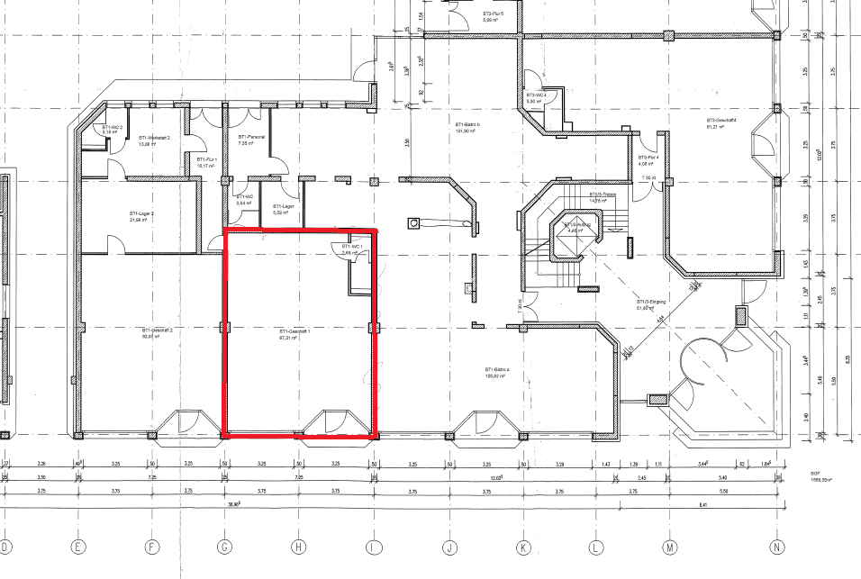 Ladenfläche zur Miete 8,50 € 74,1 m²<br/>Verkaufsfläche Johannesvorstadt Erfurt 99085